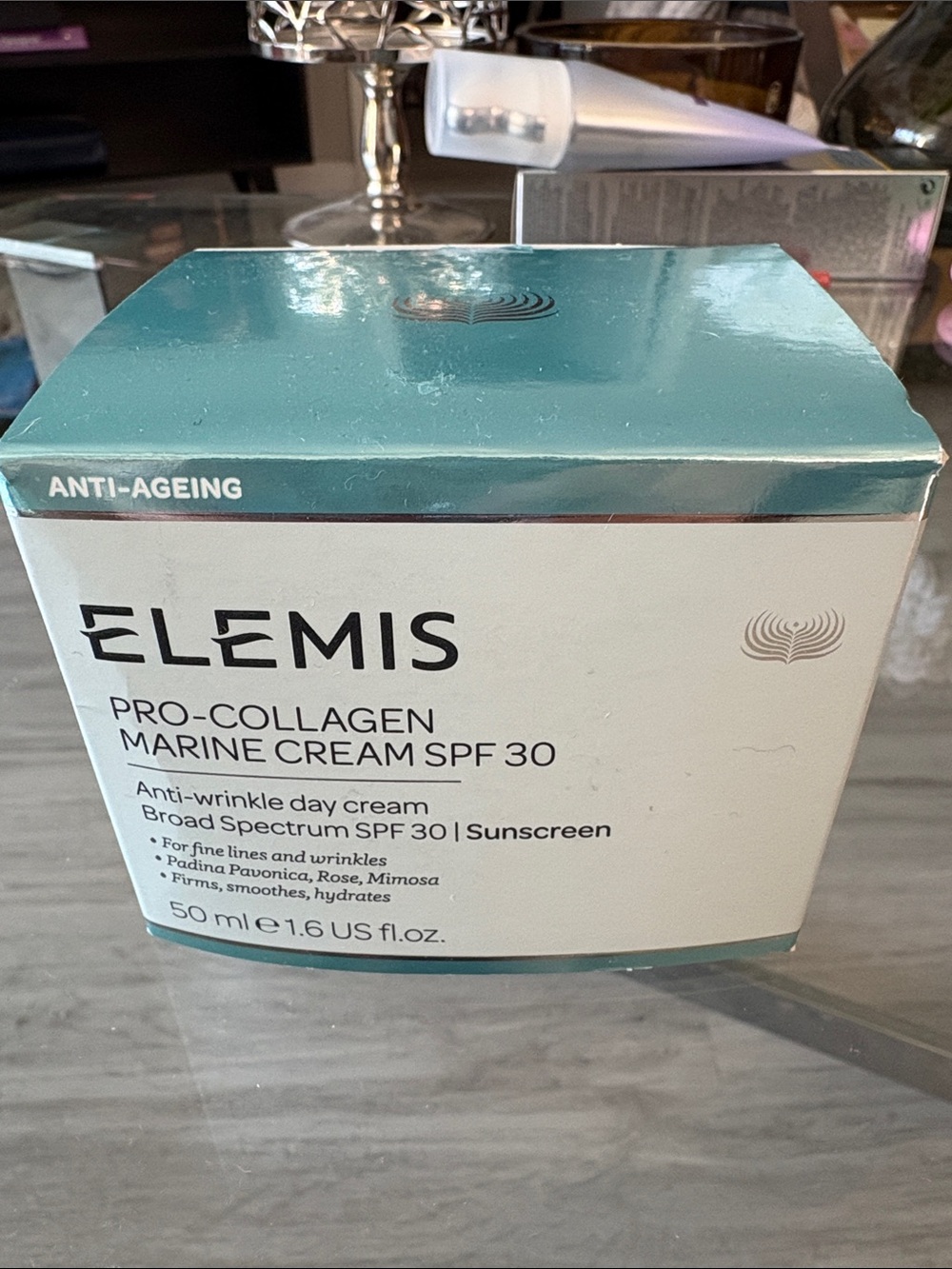 ELEMIS Pro-Collagen Marine Cream SPF 30 - Teal & White